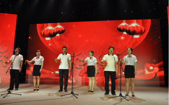 天泉公司参加五四文艺演出