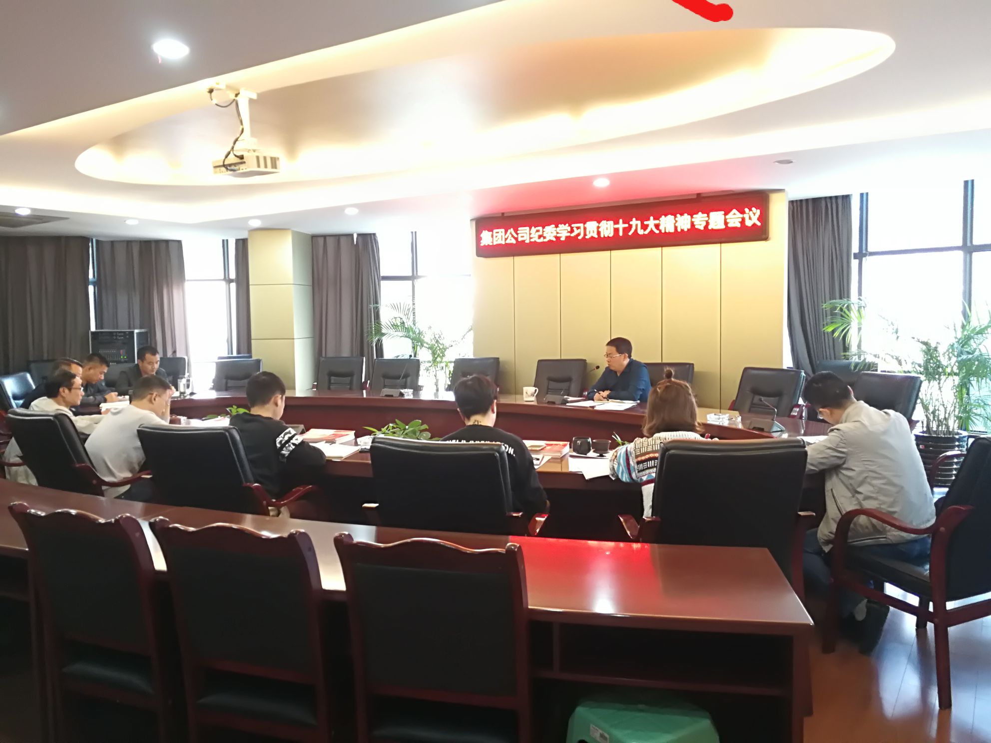 集团公司纪委组织学习贯彻党的十九大精神