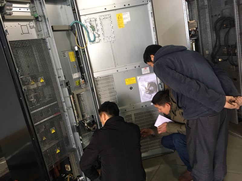 四水厂完成送水车间变频器技术改造