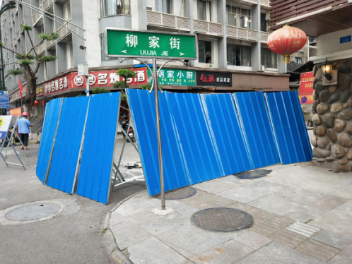 老城区道路黑化 建恒助力旧城改造