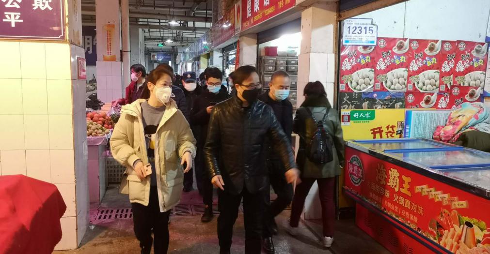 集团公司领导检查投资公司疫情防控工作