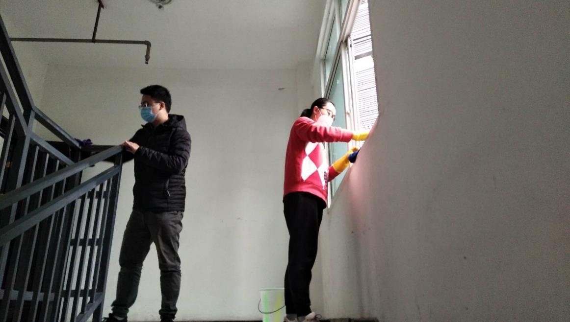 清洁卫生大扫除,健康全员来“手”护